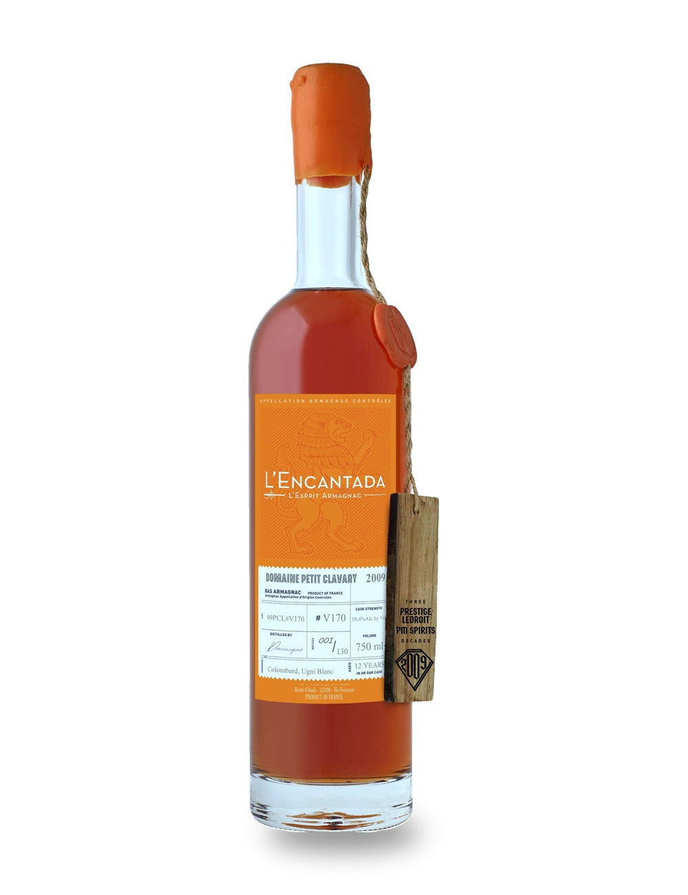 L'Encantada Armagnac Domaine Petit Clavary 2009