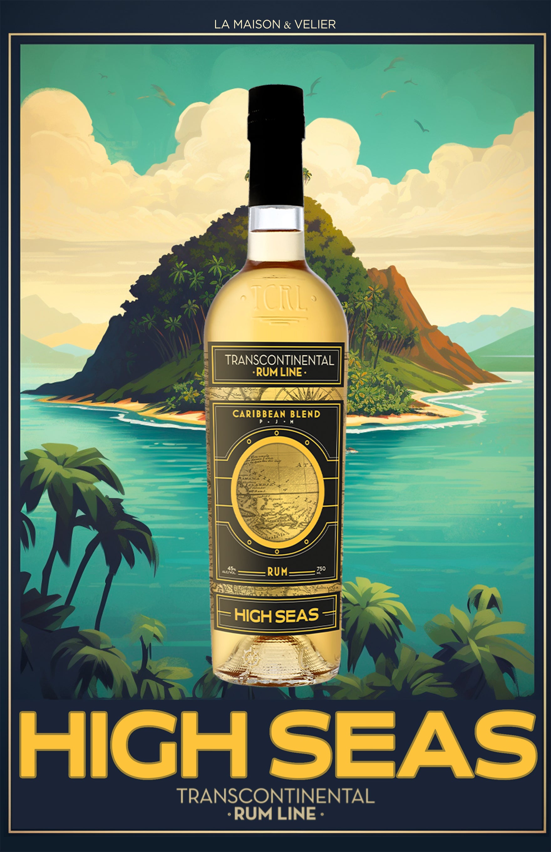 Transcontinental Rum Line High Seas