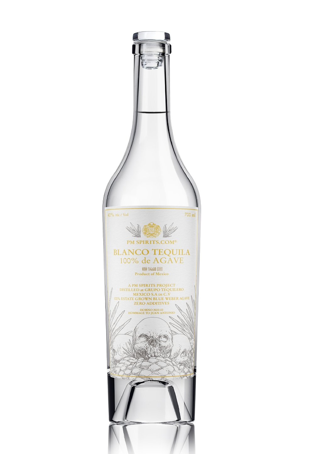 PM Spirits Tequila Blanco 40%